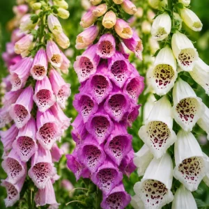 Foxglove Live Plant - Hardy Perennial Summer Flowers, 2-4 Inch Tall, 3 Inch Pot - Image 4