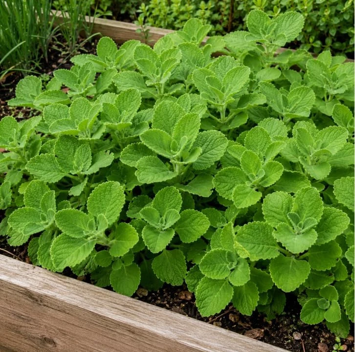 Green Cuban Oregano Live Plant - 2 Per Pot - 4-6 Inch Tall - Fragrant Herb in 4 Inch Pot - Indoor Outdoor - Image 4