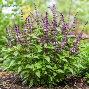 Holy Basil Live Plant (Tulsi) - Well Rooted, 2-4 Inch Tall for Home Garden - Image 4