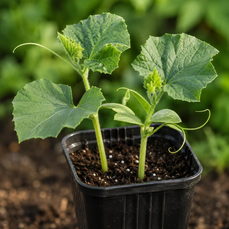 Honeydew Melon Live Plants – 2 Starter Plants in 4 Inch Pot – 3-5 Inches Tall – Outdoor Fruit Vine - Image 8