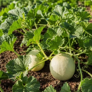 Honeydew Melon Vine Plants - 2 Live Starters, 3-5 Inches Tall, 4 Inch Pot, Outdoor - Image 3