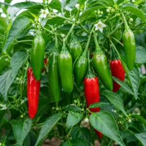 Hot Chili Pepper Plants Live - 2-Pot Mix, 3-6 Inch Tall Starter Plants for Outdoor Garden - Image 6