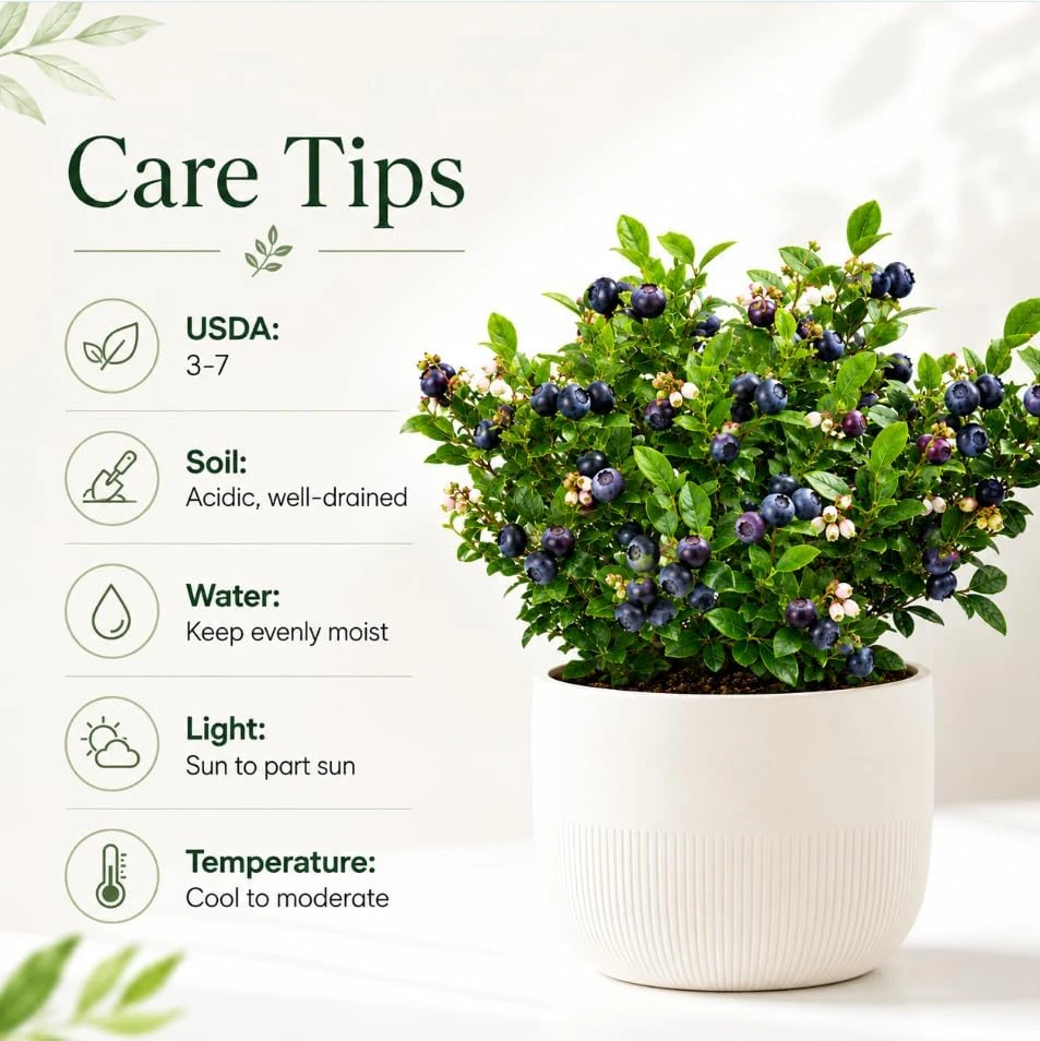 Huckleberry Plants Live for Planting - Set of 2 Sweet Black Huckleberry Bushes, 2-4 Inch Tall, 1.5 Inch Pot, Outdoor Garden Ready - Image 4
