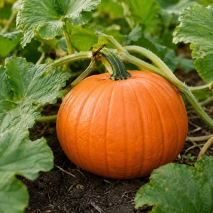 Jack-o'-Lantern Pumpkin Live Plant, Winter Squash Vegetable, 2-4 Inch Tall - Image 3