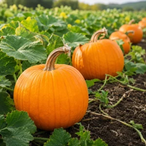 Jack-O-Lantern Pumpkin Plant - Winter Squash Vegetable for Home Garden, 2-4 Inch Tall - Image 3