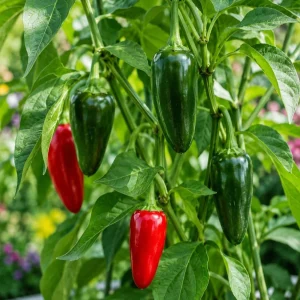 Jalapeno Pepper Live Plants - 2 Pack, 4-6 Inches Tall, 4 Inch Pot, Vegetable Starter Plants - Image 5