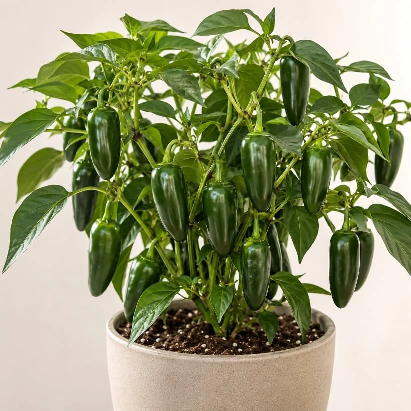Jalapeno Pepper Live Plants - 2 Pack, 4-6 Inches Tall, 4 Inch Pot, Vegetable Starter Plants - Image 7