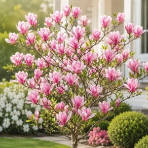 Jane Magnolia Live Plant - Pink Fragrant Bush, 5-10 Inch Tall, 2.5 Inch Pot, Outdoor Tree - Image 5