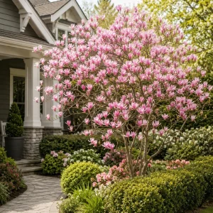 Jane Magnolia Live Plant - Pink Fragrant Bush, 5-10 Inch Tall, 2.5 Inch Pot, Outdoor Tree - Image 7