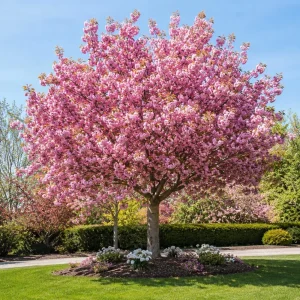 Kwanzan Cherry Trees Live Plants - Set of 2, 2.5 Inch Pot, Perennial Blossom Sapling for Home Garden - Image 7