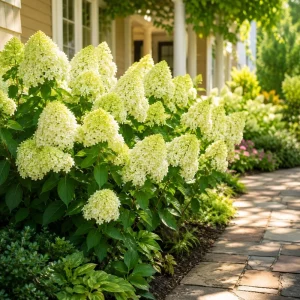 Limelight Hydrangea Live Plants - Set of 2, 5-10" Tall, 2.5" Pot, Outdoor Shrub - Image 1