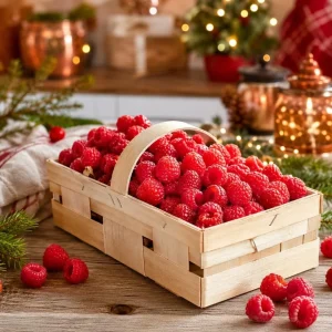 Live Red Raspberry Plant 2-5 Inch Tall - Sweet Berries, Outdoor Bush - Image 1