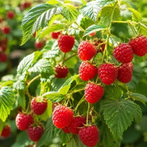 Live Red Raspberry Plant 2-5 Inch Tall - Sweet Berries, Outdoor Bush - Image 3