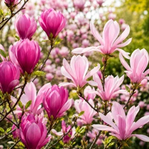 Magnolia Live Plants - Pack of 2 - 5-10 Inch Tall - 2.5 Inch Pot - Dormant in Winter - Image 3