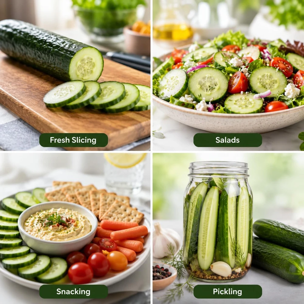 Marketmore Cucumber Live Plant - Slicing Variety, 4 Inch Pot, Outdoor Garden - Image 6