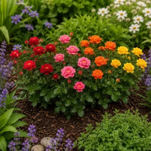 Mini Rose Live Plant - Random Color, 4-6 Inches Tall, 4 Inch Pot, Indoor/Outdoor - Image 5