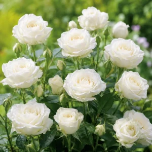 Miniature White Rose Live Plant - 4 Inch Pot, 4-6 Inches Tall, Compact Shrub for Containers & Gardens - Image 5