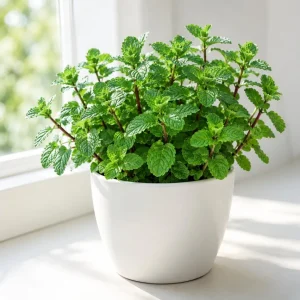 Mint Live Plant – Fresh Herb for Home Garden Growing – 2-4 Inch Tall - Image 3