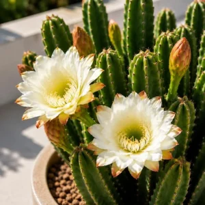 Night Blooming Cactus Live Plant, 3-6 Inch Tall, Fragrant White Flowers, 4 Inch Pot, Indoor/Outdoor - Image 4