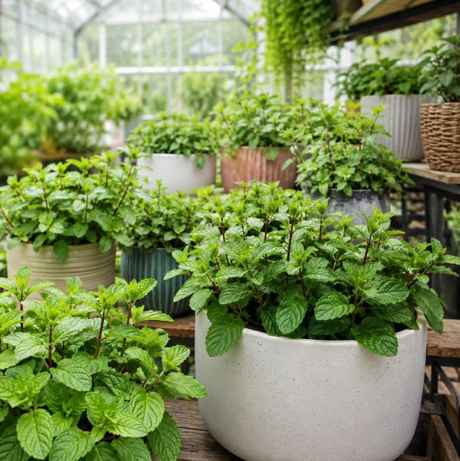 Peppermint Live Plant – Fragrant Herb for Garden – 2-4 Inch Tall – USDA Zones 3-9 - Image 3