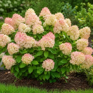 Phantom Hydrangea Live Plant - Pink White, 5-10 Inch Tall, 2.5 Inch Pot - Image 4