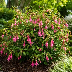Pink Fuchsia Live Plant – 4-6 Inch Tall, 5 Inch Pot – Pink Flowering Plant - Image 5