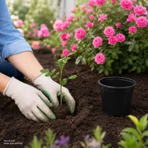 Pink Miniature Rose Live Plant – 4 Inch Pot, 4-6 Inches Tall, Mini Rose Bush Outdoor - Image 7