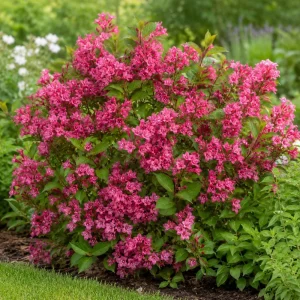Pink Weigela Live Plant - Flowering Shrub, 6-12 Inch Tall, Quart Pot - Image 5