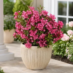Pink Weigela Live Plant - Flowering Shrub, 6-12 Inch Tall, Quart Pot - Image 6