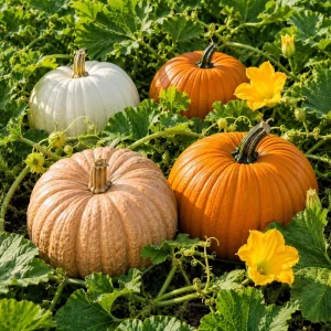 Pumpkin Plant Live for Planting - Vegetable Garden Starter, 2-4 Inch Tall - Image 3