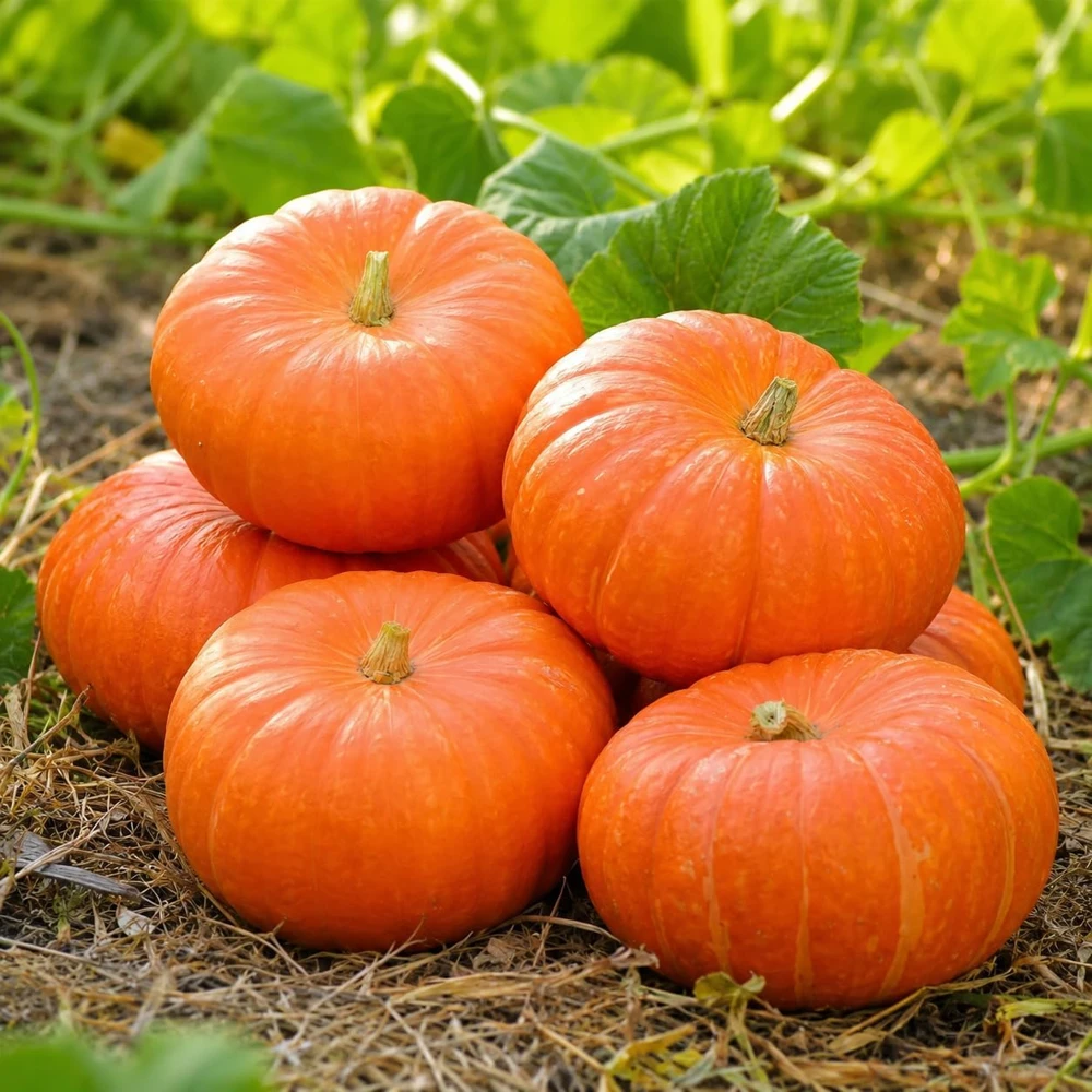 Pumpkin Plant Live, Winter Squash Vegetable, 2-4 Inch Tall - Image 4