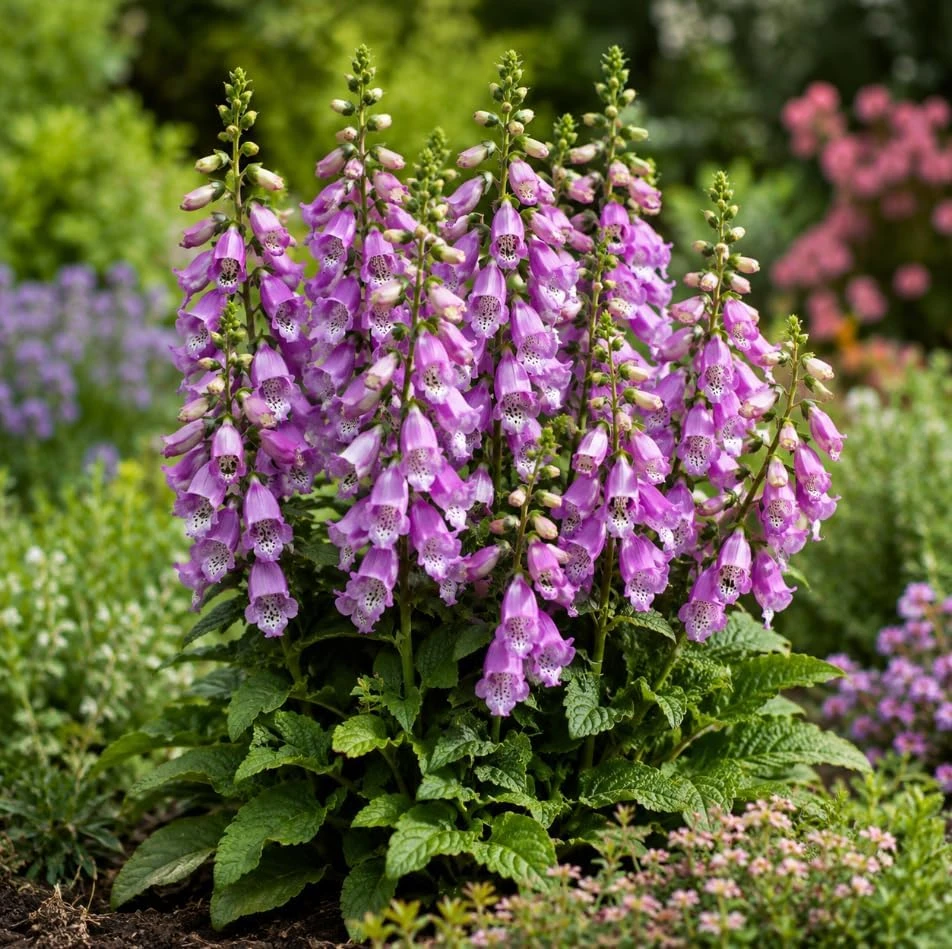 Purple Foxglove Live Plant – Hardy Perennial, 2-4 Inch Tall, 3 Inch Pot - Image 6