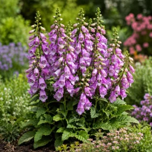 Purple Foxglove Live Plant Set of 2, Hardy Perennial Flowers, 2-4 Inch Tall, 3 Inch Pot - Image 6