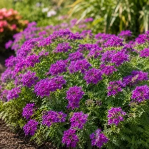Purple Verbena Live Plant 4-6 Inch Tall – Outdoor Flowering Garden Plant - Image 2