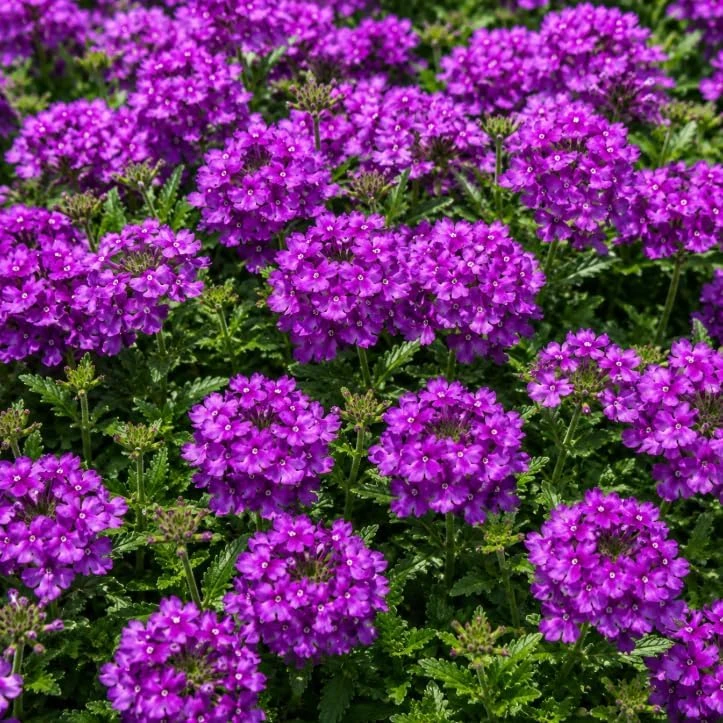 Purple Verbena Live Plants - 2 Pots, 4-6 Inch Tall, Outdoor & Indoor Garden Flower - Image 5