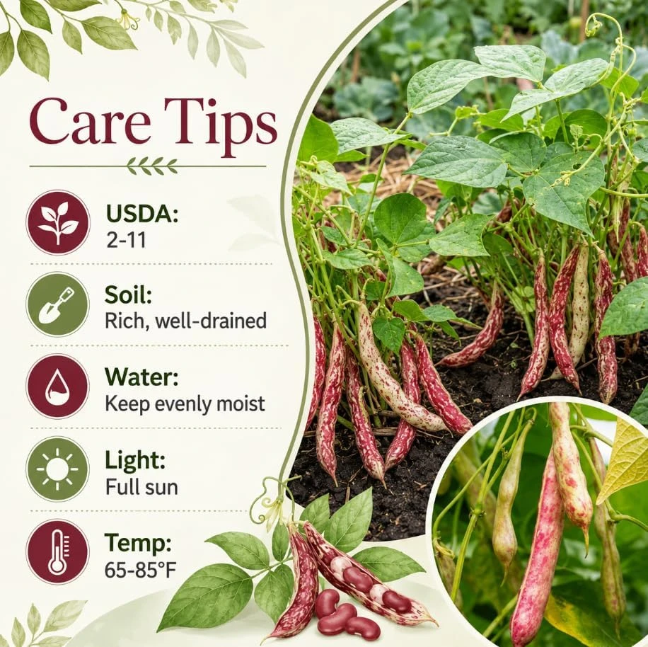 Red Bean Live Plant - 3-5" Tall, 4" Pot - Vegetable Starter for Outdoor Garden - Image 5
