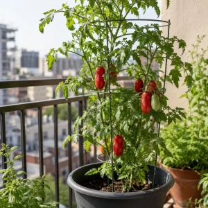 San Marzano Tomato Starter Plant - Live Vegetable Seedling, 4-6 Inches Tall, 4 Inch Pot, Outdoor - Image 6