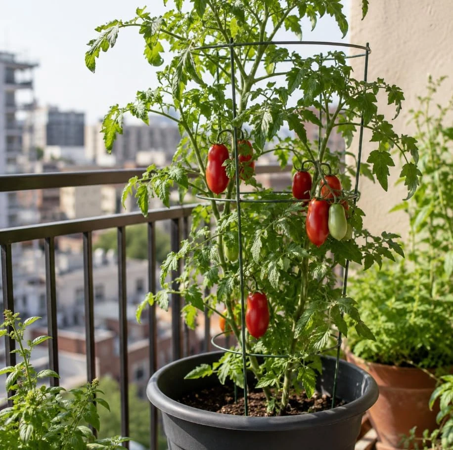 San Marzano Tomato Starter Plant - Live Vegetable Seedling, 4-6 Inches Tall, 4 Inch Pot, Outdoor - Image 6