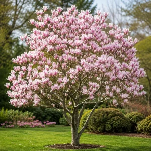 Saucer Magnolia Live Plant Set - 2 Fragrant 5-10" Tall Plants in 2.5" Pots - Image 6