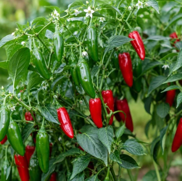 Serrano Pepper Plants Live, 4-6 Inch Tall, Green Red Chili Seedlings, 2-Pack - Image 4