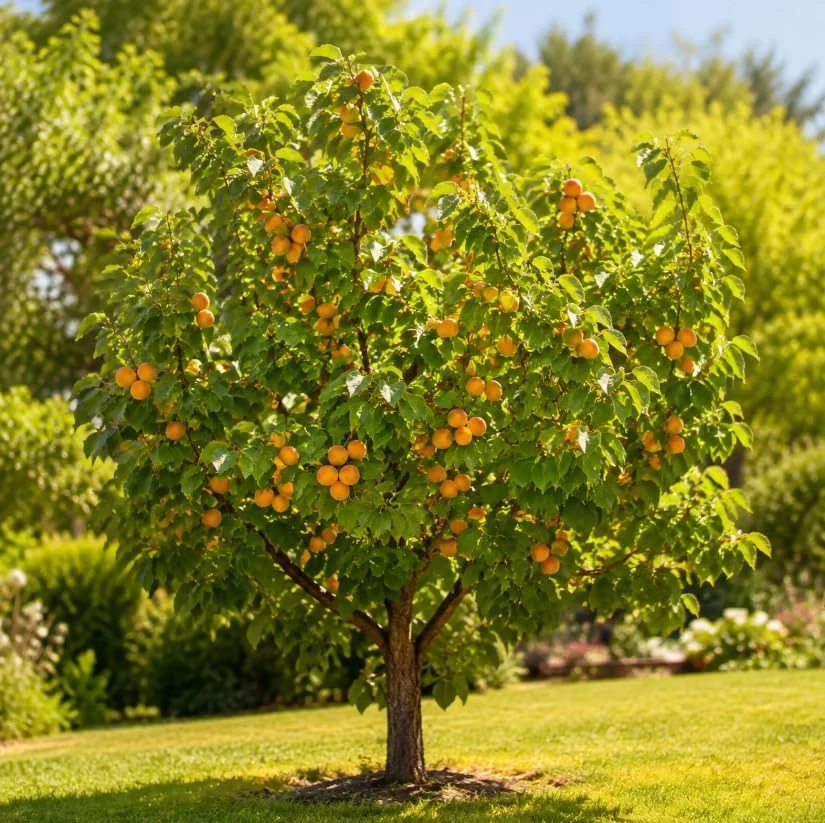 Set of 2 Apricot Trees - 1-2 Ft Tall Bare Root Live Plants for Outdoor Planting - Image 7