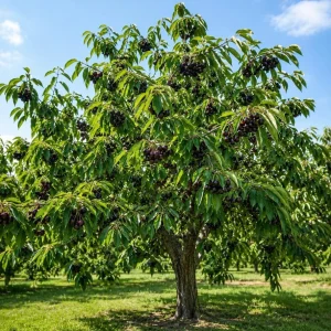 Set of 2 Black Cherry Trees Bare Root Plants, 1-2 Ft Tall Sweet Cherry for Outdoor - Image 3