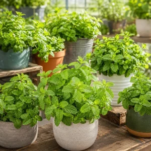Spearmint Live Plant – 2-4 Inch Tall Fragrant Mint Herb for Home Garden - Image 4