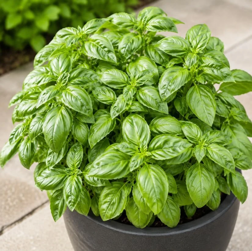 Sweet Basil Live Plant – 4 Inch Pot, 3-5 Inches Tall, 2 Plants – Culinary Herb - Image 7