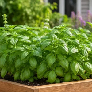 Sweet Basil Live Plants - 7-10 Seedlings, 4 Inch Pot, 3-5 Inches Tall, Culinary Herb for Indoor & Outdoor Growing - Image 2