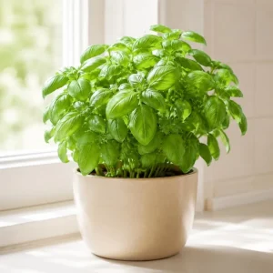 Sweet Basil Live Plants - 7-10 Seedlings, 4 Inch Pot, 3-5 Inches Tall, Culinary Herb for Indoor & Outdoor Growing - Image 6