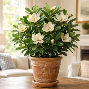 Sweetbay Magnolia Live Plant - Fragrant White Flowers, 6-12 Inch Tall, Quart Pot, Outdoor Tree - Image 3