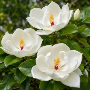 Sweetbay Magnolia Live Plant – Fragrant White Flowers – 6-12 Inch Tall – Quart Pot - Image 3