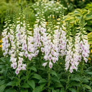 White Foxglove Live Plant - Hardy Perennial, 2-4 Inch Tall, 3 Inch Pot - Image 3