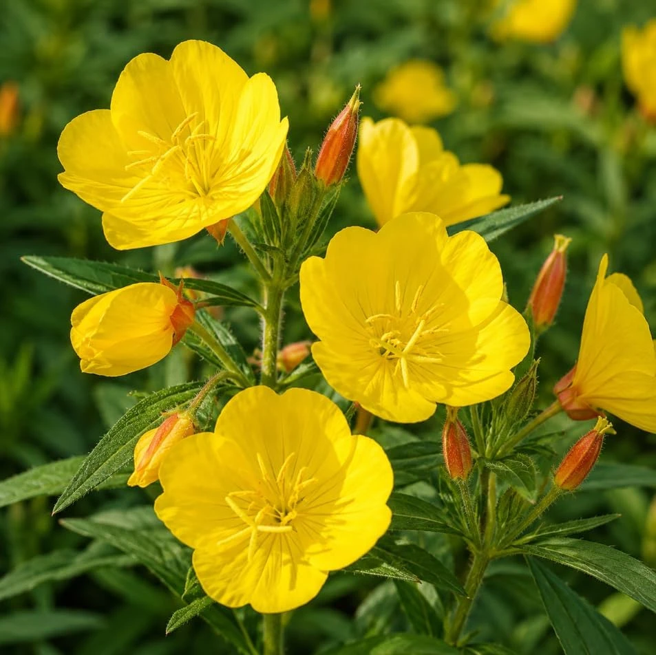 Yellow Evening Primrose Live Plant - 2-4 Inch Tall, 3 Inch Pot - Outdoor Perennial - Image 3